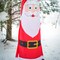 In the Breeze Santa Claus 60 Inch Windsock - Hanging Christmas Decoration - Outdoor Holiday décor